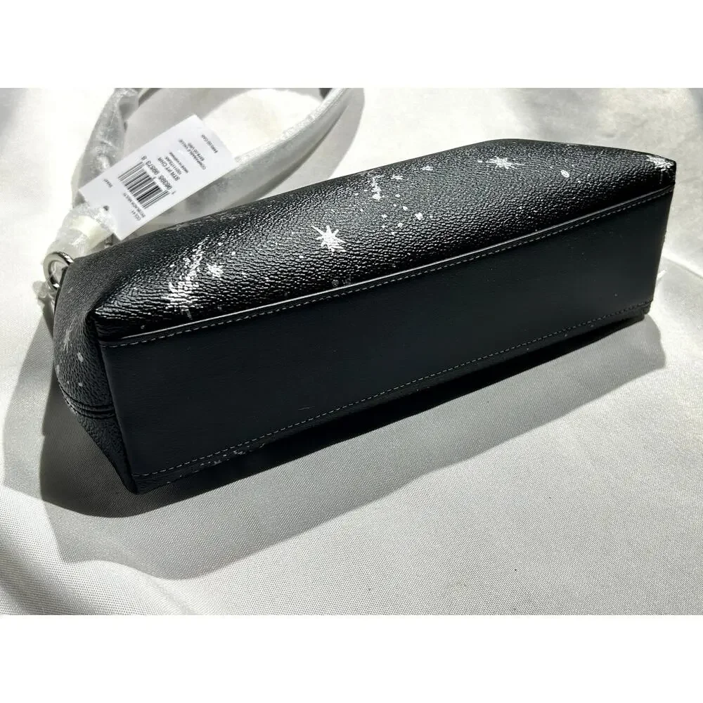 Coach: NWT Charlotte Shoulder Bag‎ with Star Print